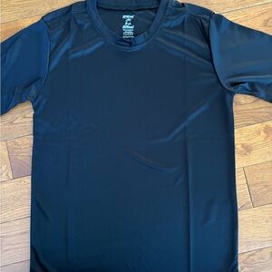 Youth Black Athletic T-Shirt
